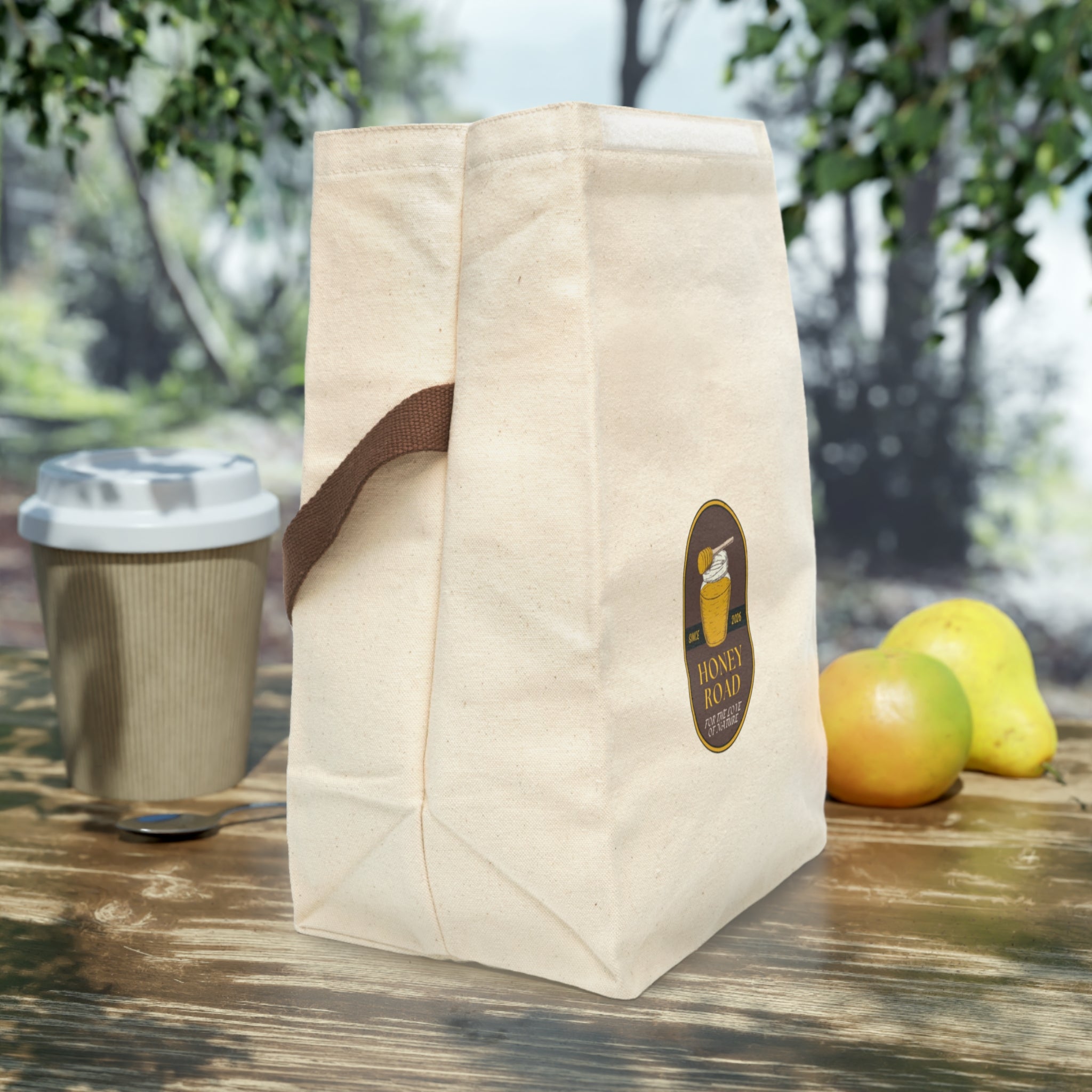 Honey Road Canvas Lunch Bag — Insulated