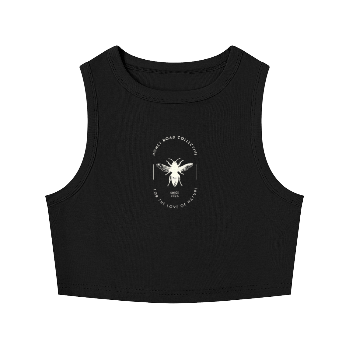 Honey Road Crewneck Crop Tank Top
